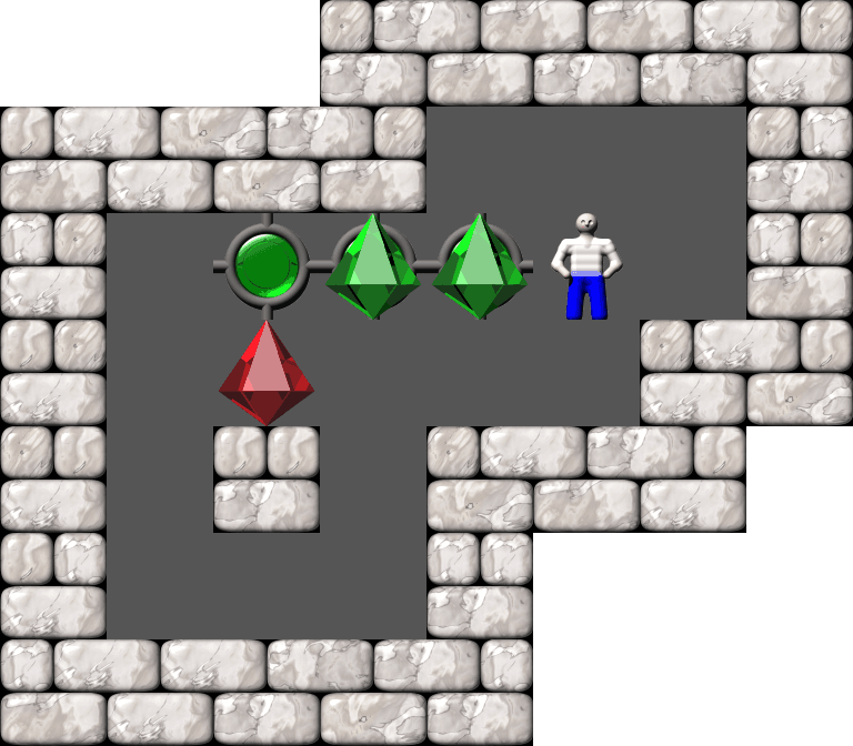 Sokoban David W. Skinner Arranged level 41